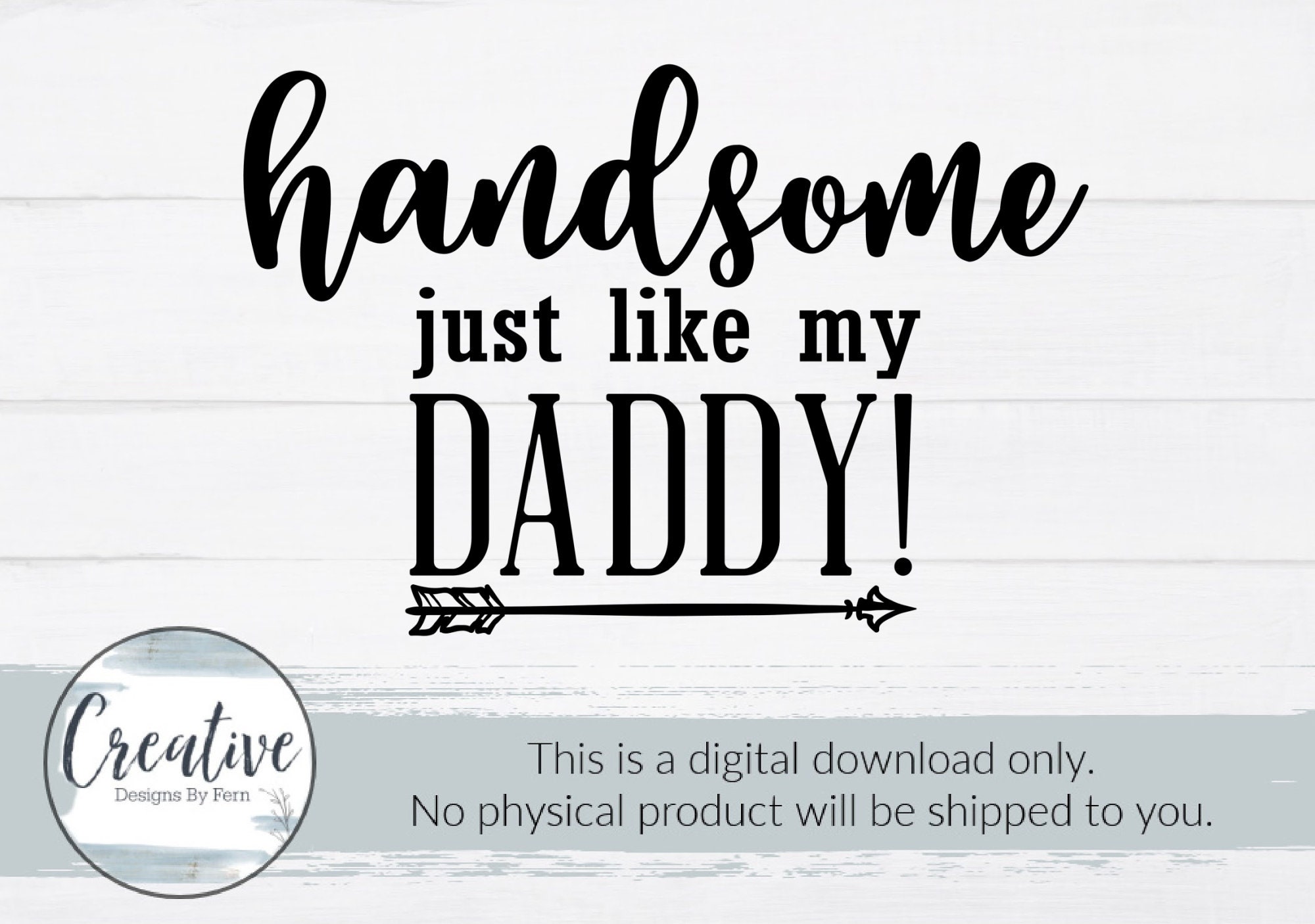 Download Handsome Like Daddy Svgbody Suit Svg Design Svg Filecut Etsy