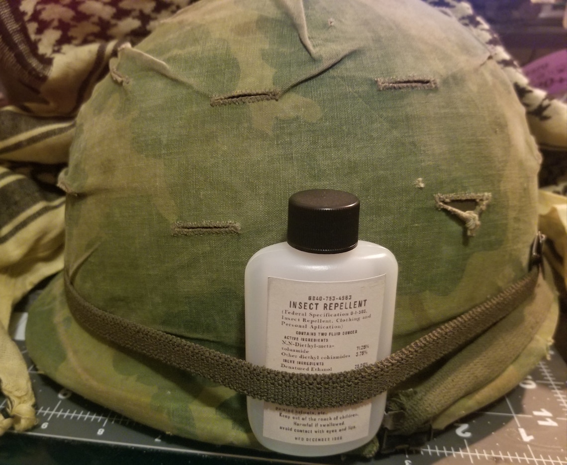 USGI Vietnam Replica insect repellent Bottles Etsy