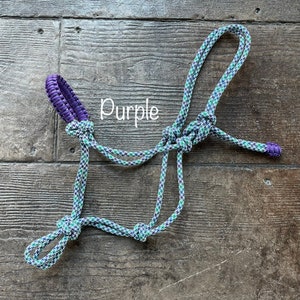 Pre-made rope halters