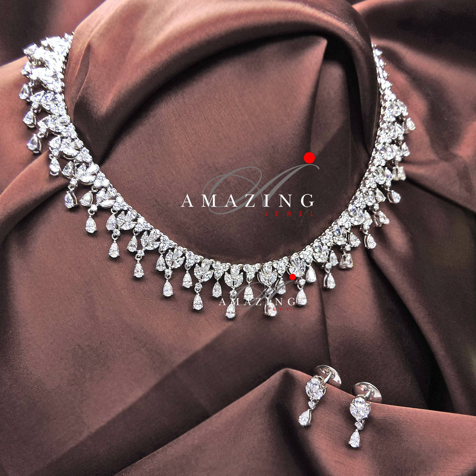 Swarovski Tone Mesmera Mixed Cuts Bangle Bracelet & Pendant Necklace Set in  Metallic | Lyst