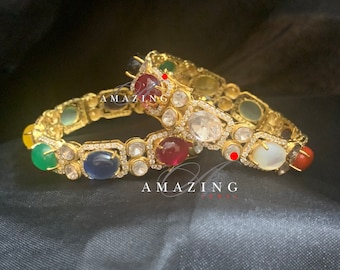 Navaratna bangles gold sale
