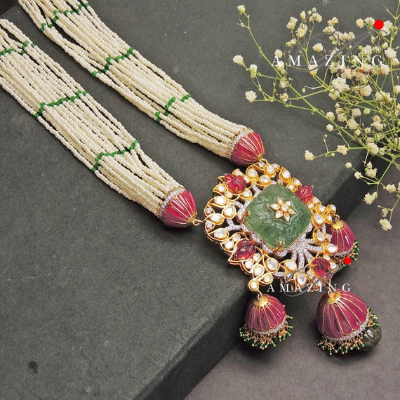 Polki pendant deals
