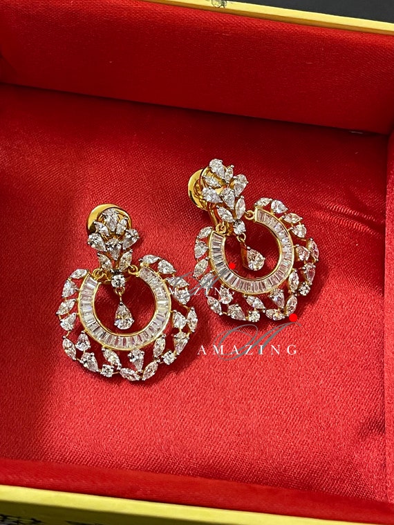 10k Gold Swarovski Zirconia Earrings, 5mm Princess Studs Renaissance  Collection | eBay