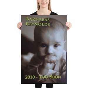 Barnabas Reynolds Poster -  It&#39;s Always Sunny in Philadelphia - RIP 2010 - Too Soon