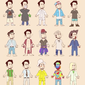 Charlie Kelly Costumes and Looks Poster