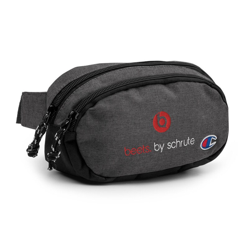 Beets by Schrute Champion fanny pack