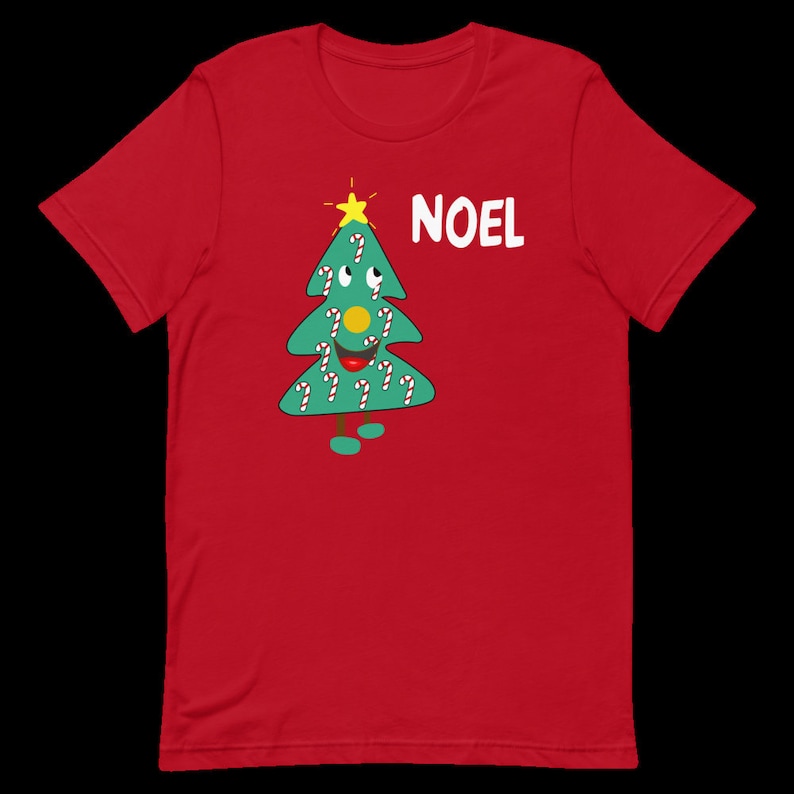 Mac Christmas Shirt Noel Red Tshirt or Sleeveless Tank Etsy