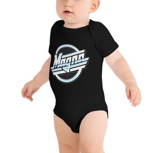 Baby Onesie Charlie Kelly Magna - It&#39;s Always Sunny in Philadelphia - Black Baby Bodysuit