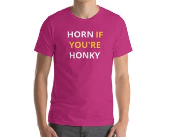 Horn If You're Honky - Terry Shirt Solar Opposites Temporada 2 - Camiseta Unisex de manga corta