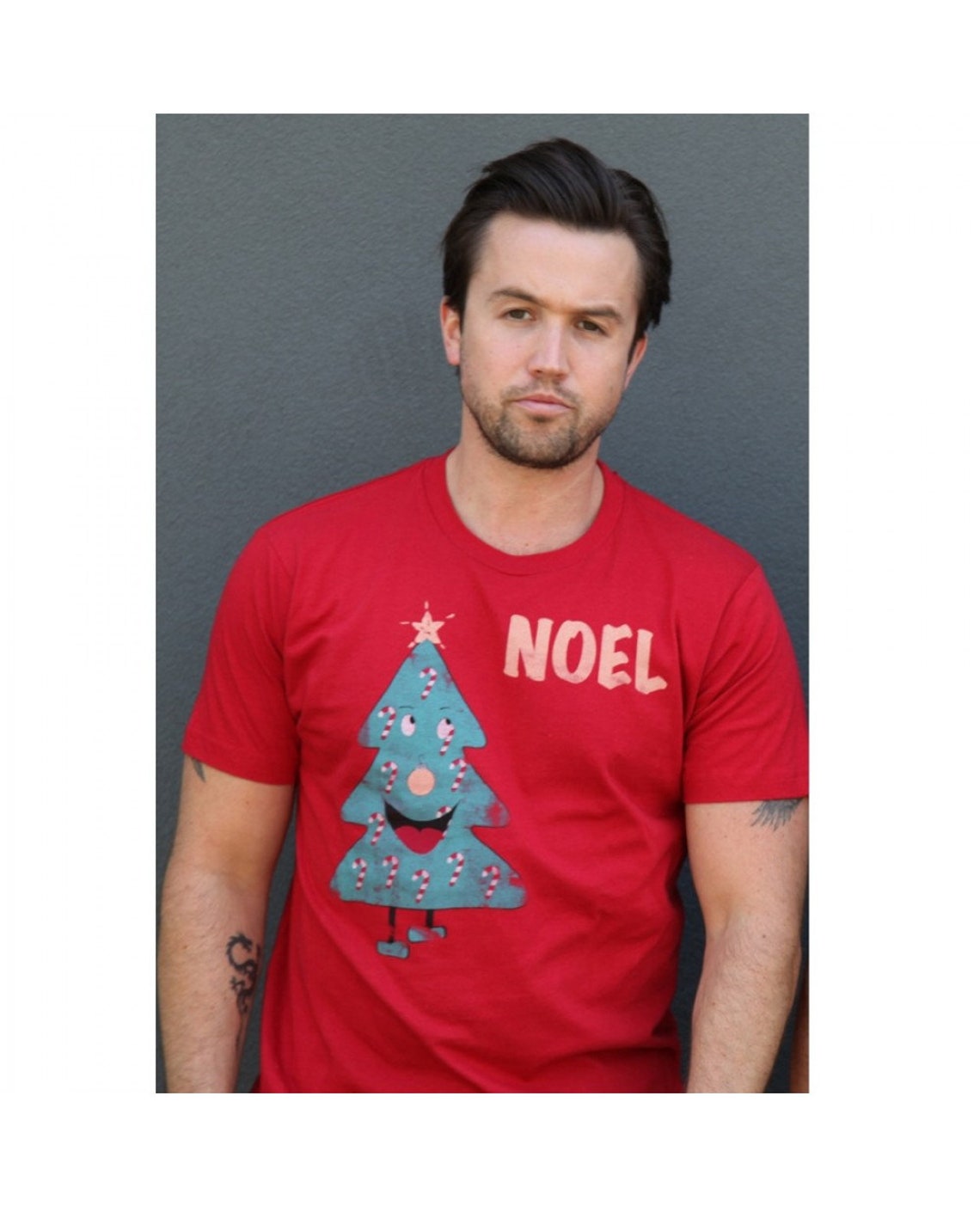 Mac Christmas Shirt Noel Red Tshirt or Sleeveless Tank Etsy