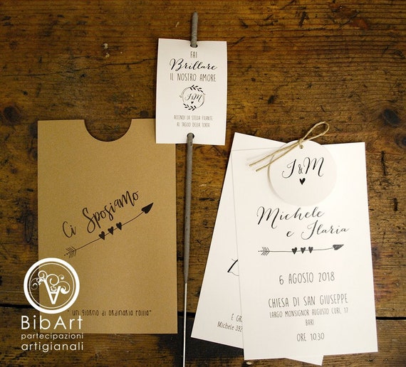 Biglietti Matrimonio In Carta Kraft - Confezione Da 10, Con Buste E Spago - Foto 13