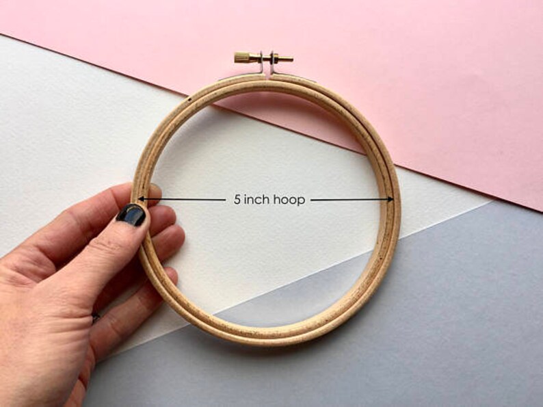 Embroidery french knot art 2nd anniversary gift Valentines Etsy