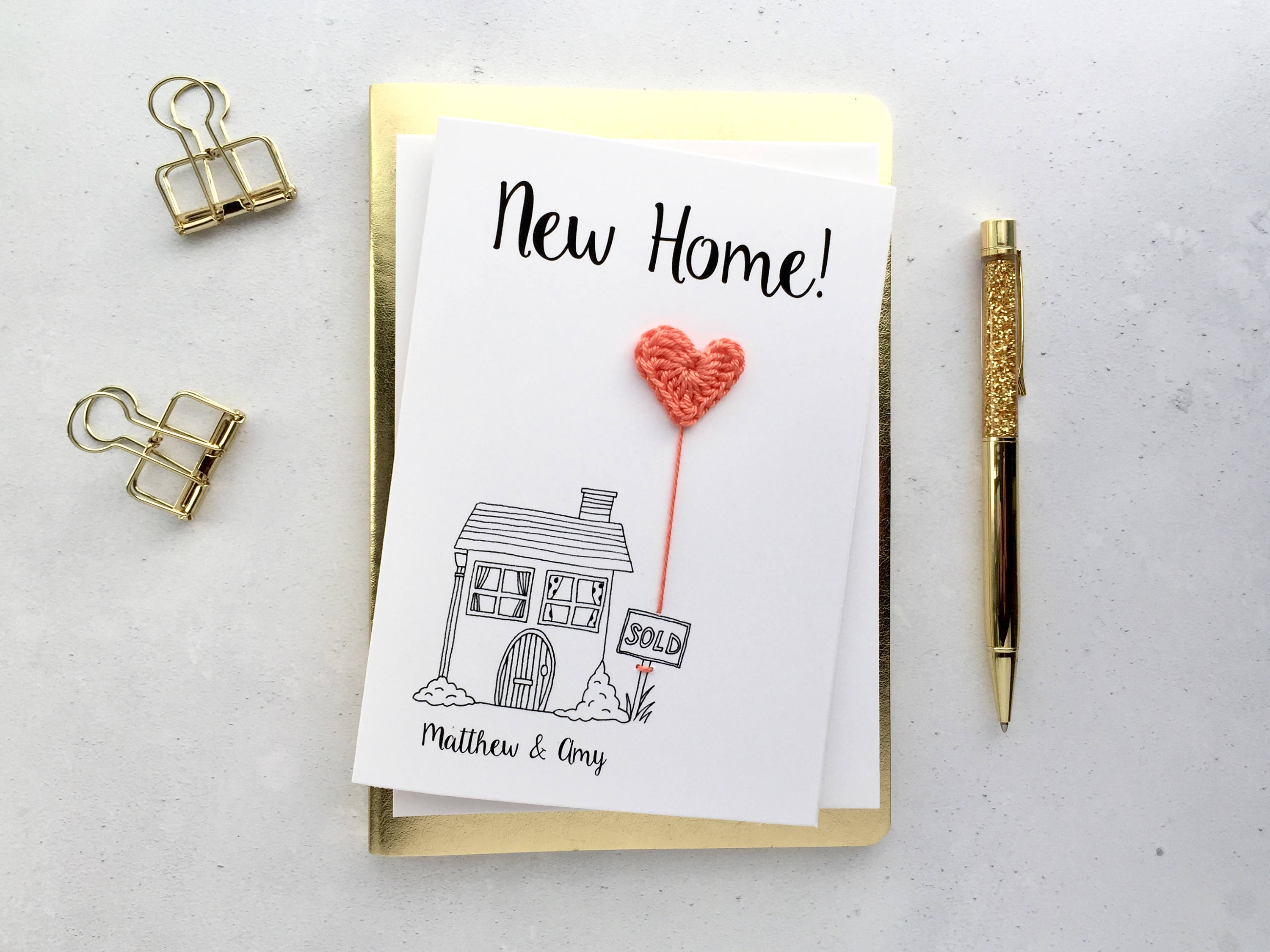 New Home Card Can Be Personalised - Etsy UK