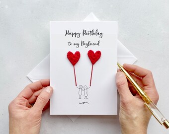 Boyfriend birthday card