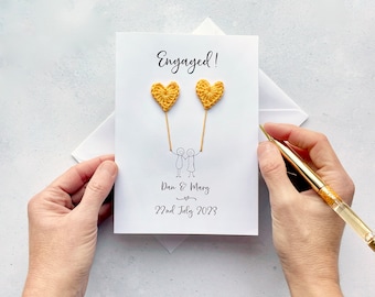 Personalised Engagement card