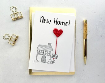 New Home card - New place card - New house card - Moving house card - Moving day card - New house gift - housewarming card