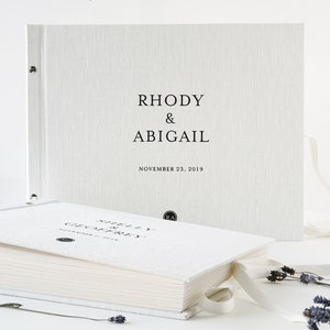 Large wedding photo book, Instax guest book with pockets, READY To Use POCKETS, compatible with Wedding Instax, Polaroid ® photos!