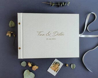 112 Pages Silver Hardback A5 Guest Book Perfect for A Wedding