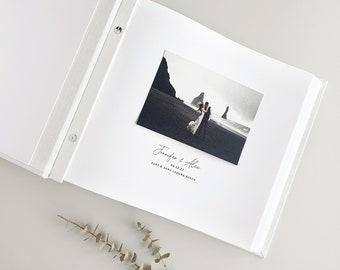 Instax Mini Polaroid Photo Guest Book With Spacers