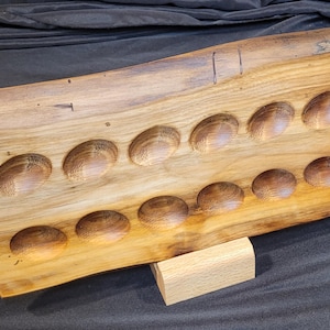 Walnut Live Edge Deviled Egg Tray
