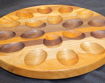 Wood Deviled Egg Tray