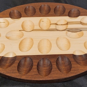 Wood Deviled Egg Tray