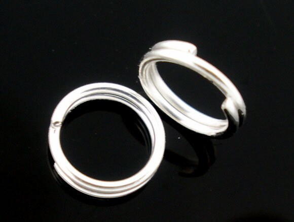 KC-0,80x2,75 (KC-9) - Open jump ring 4mm, sterling silver