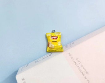 Potato Chips Charm, Adorable Resin (L-192)