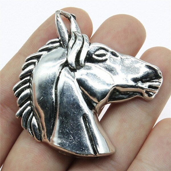 Horse Head Charm Etsy