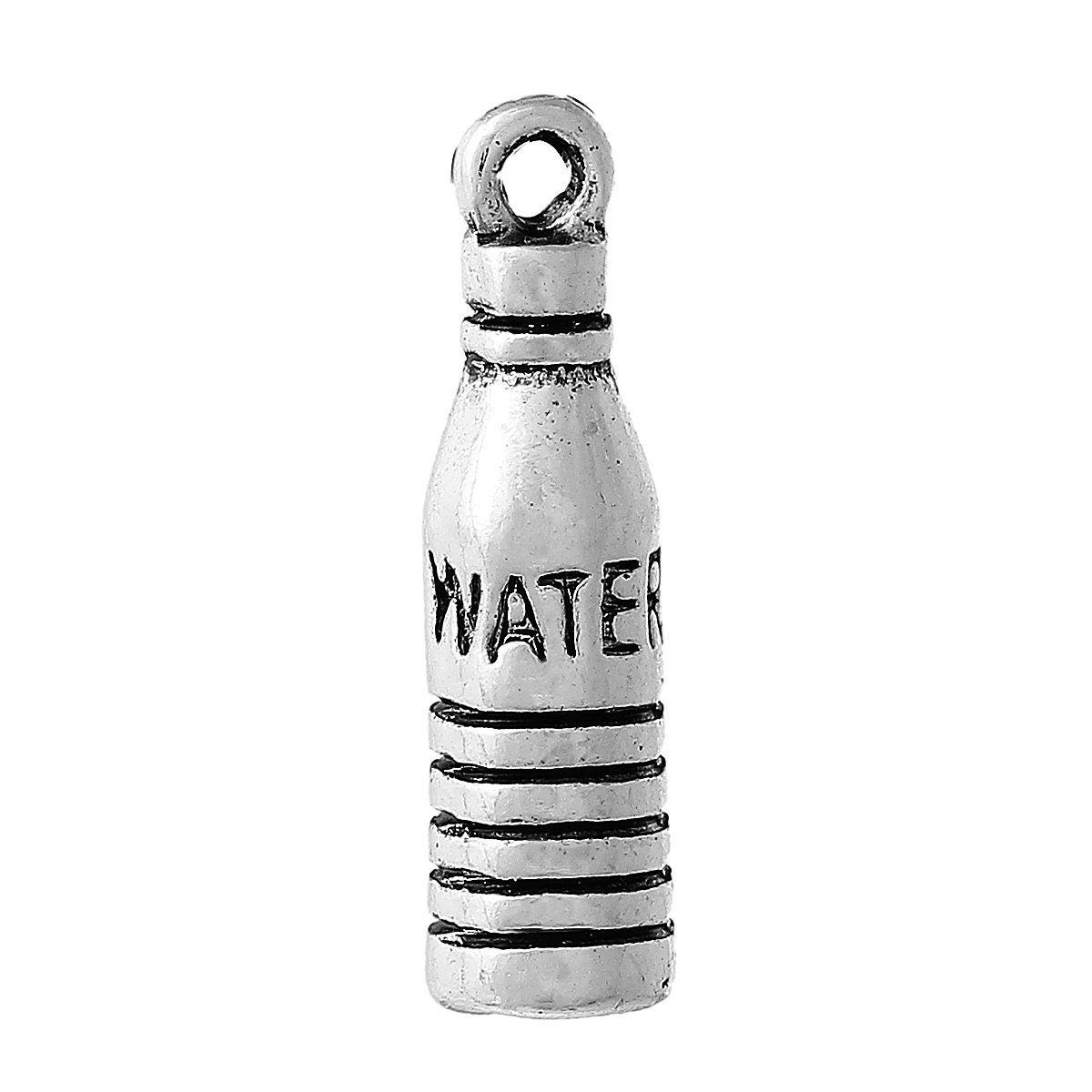 2pcs Evian Confetti Water Bottle Charms