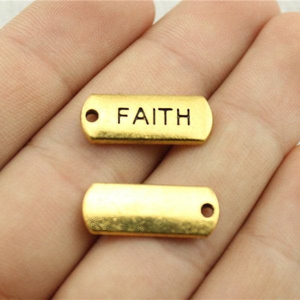 Faith Charm Etsy