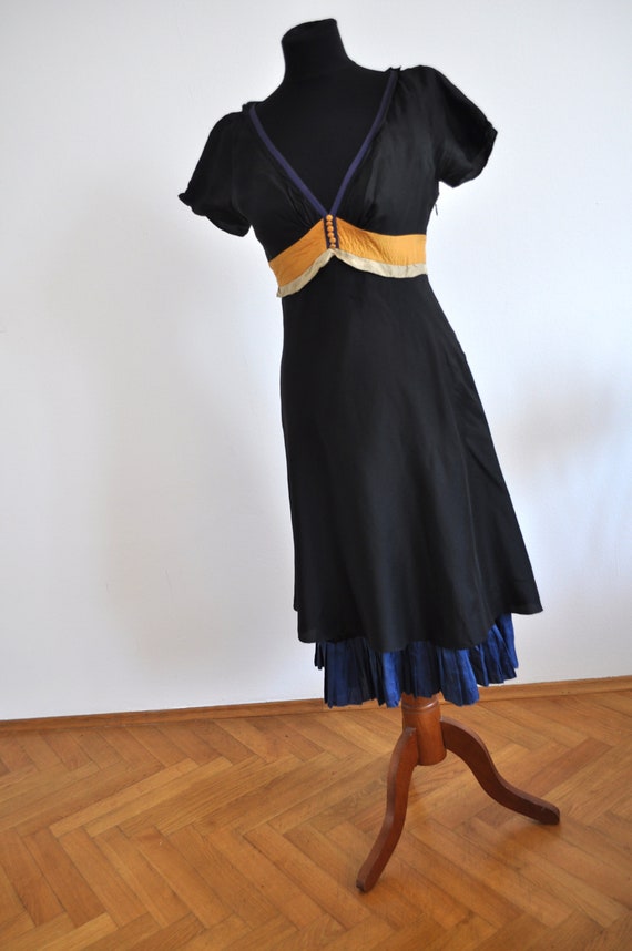 Beautiful silk tea dress