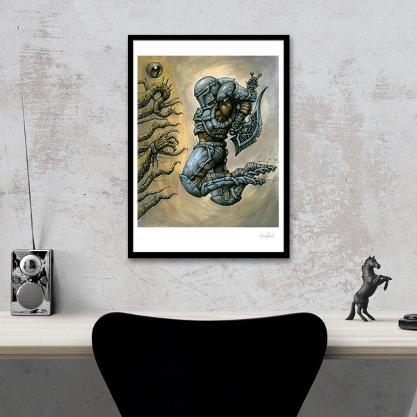 Scourge of the Underkind (A3/13" x 19") signed print