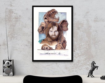 The Thing (A3/13" x 19")  signed print