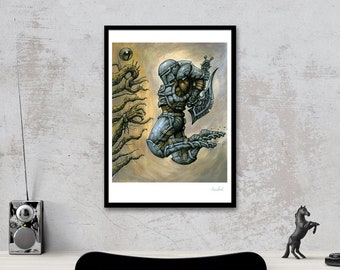 Scourge of the Underkind (A3/13" x 19") signed print