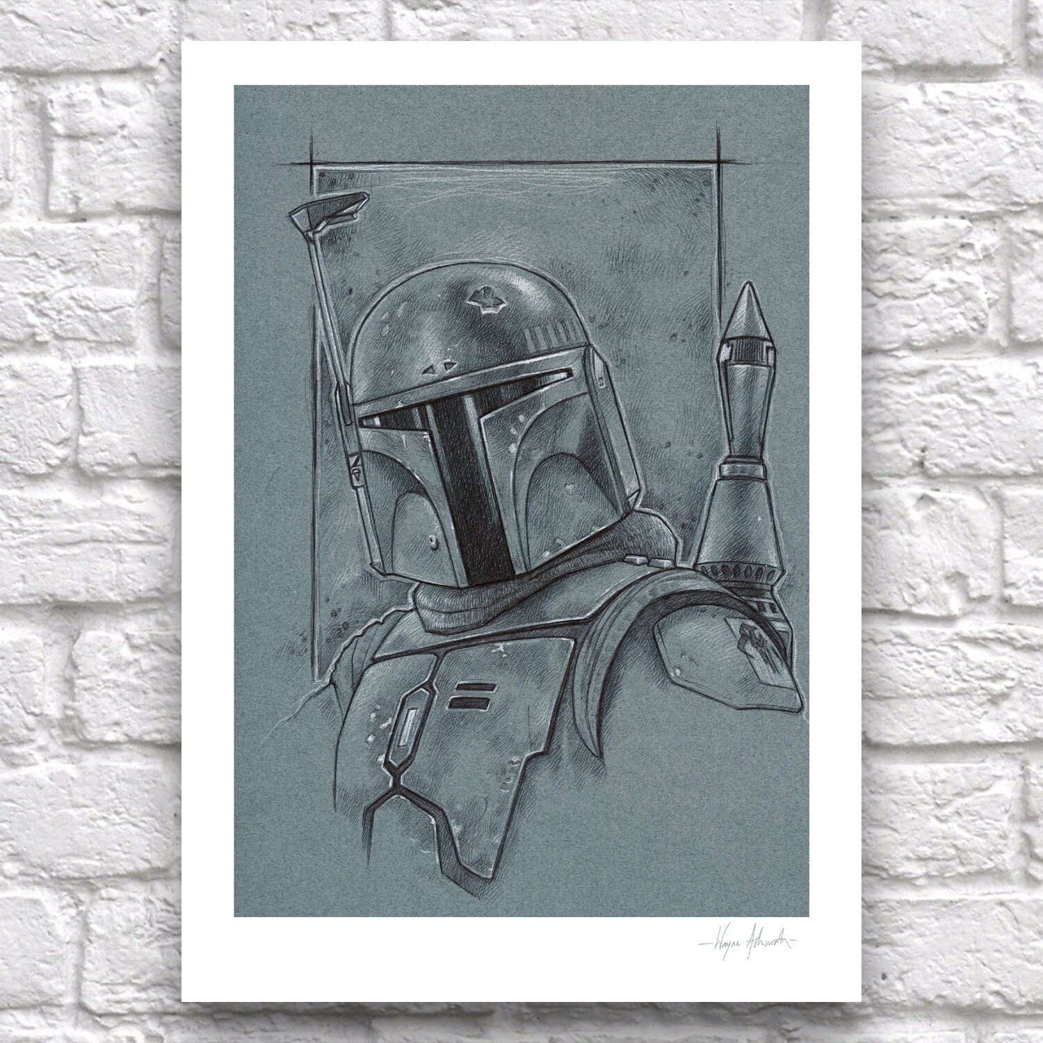 スターウォーズ テムエラ・モリソン ボバ・フェット 直筆サイン スター