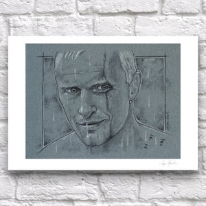 Blade Runner: Roy Batty Signed A4 Art Print
