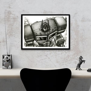 Transformers: &quot;Prime&quot; A3 (16.5&quot; x 11.5&quot;) signed print
