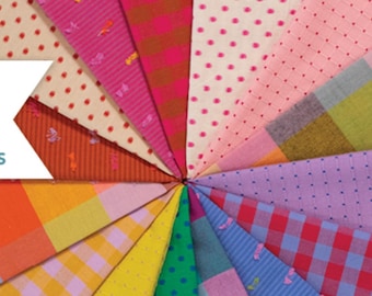 Anna Maria Textiles Garden Variety Woven Precuts & NEW XL hand cut bundles ••READ description!••