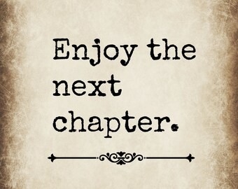 The Next Chapter >> Next Chapter Etsy The Next Chapter >> Next Chapter Etsy