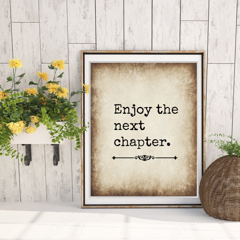 retirement wall quote instant download reader wall art etsy