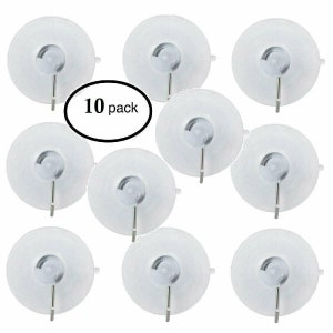 Set of 60 pvc suction cups hole, 30 mm