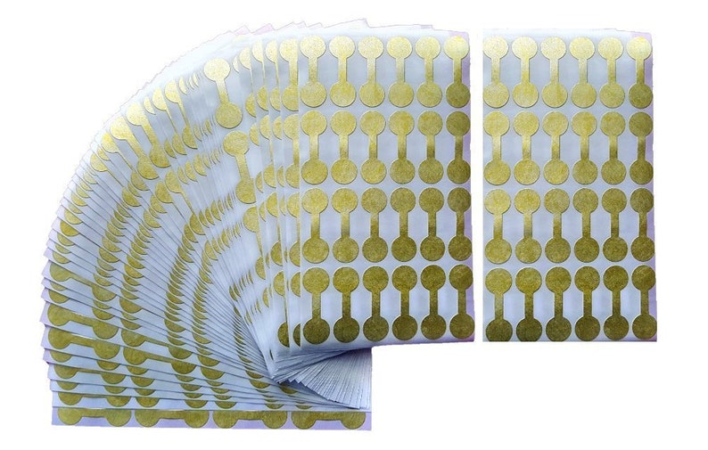 Price and Indentification TagsTyvek Self Adhesive RectangleDumbbellBarbell Jewelry Price Tags 1000 pieces Jewelry Repair Short - 35...