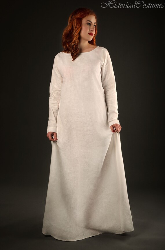 Historical chemise Medieval chemise linen chemise Historical Etsy