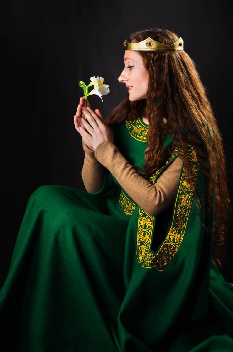 Elfen Brautkleid Renaissance-Kostüm mittelalterliche | Etsy