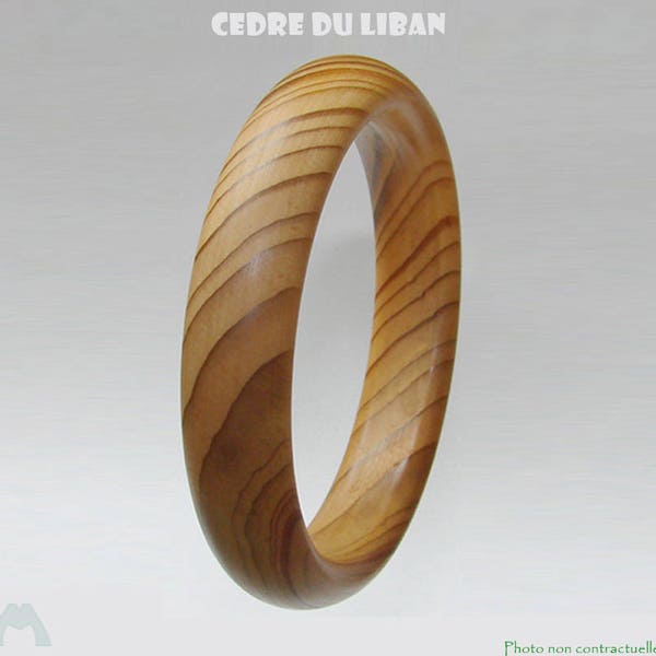 Bracelet bois Cèdre du Liban