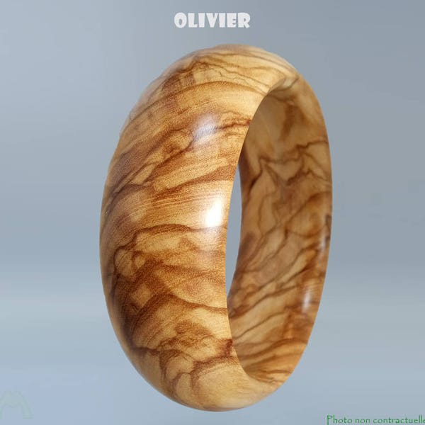 Bracelet Large bois Olivier