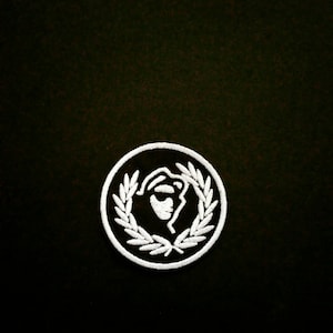 Rudeboy Crest SKA Patch. Embroidered . Ska clothing. 2 tone clothing