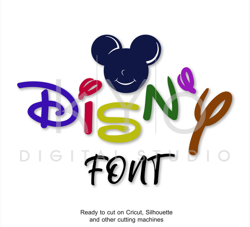 Download Free Disney Font Svg Alphabet Letters Bundle Cut Files For Cricut Etsy SVG Cut Files