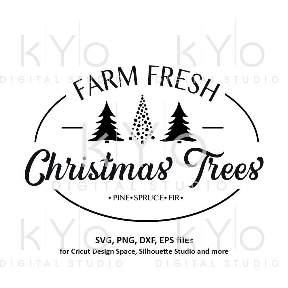 Download Farm fresh Christmas tree svg Christmas tree farm svg ...